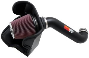 Jeep Liberty Performance Air Intake - K&N Engineering - 77 Metal Intake - `10-`11
